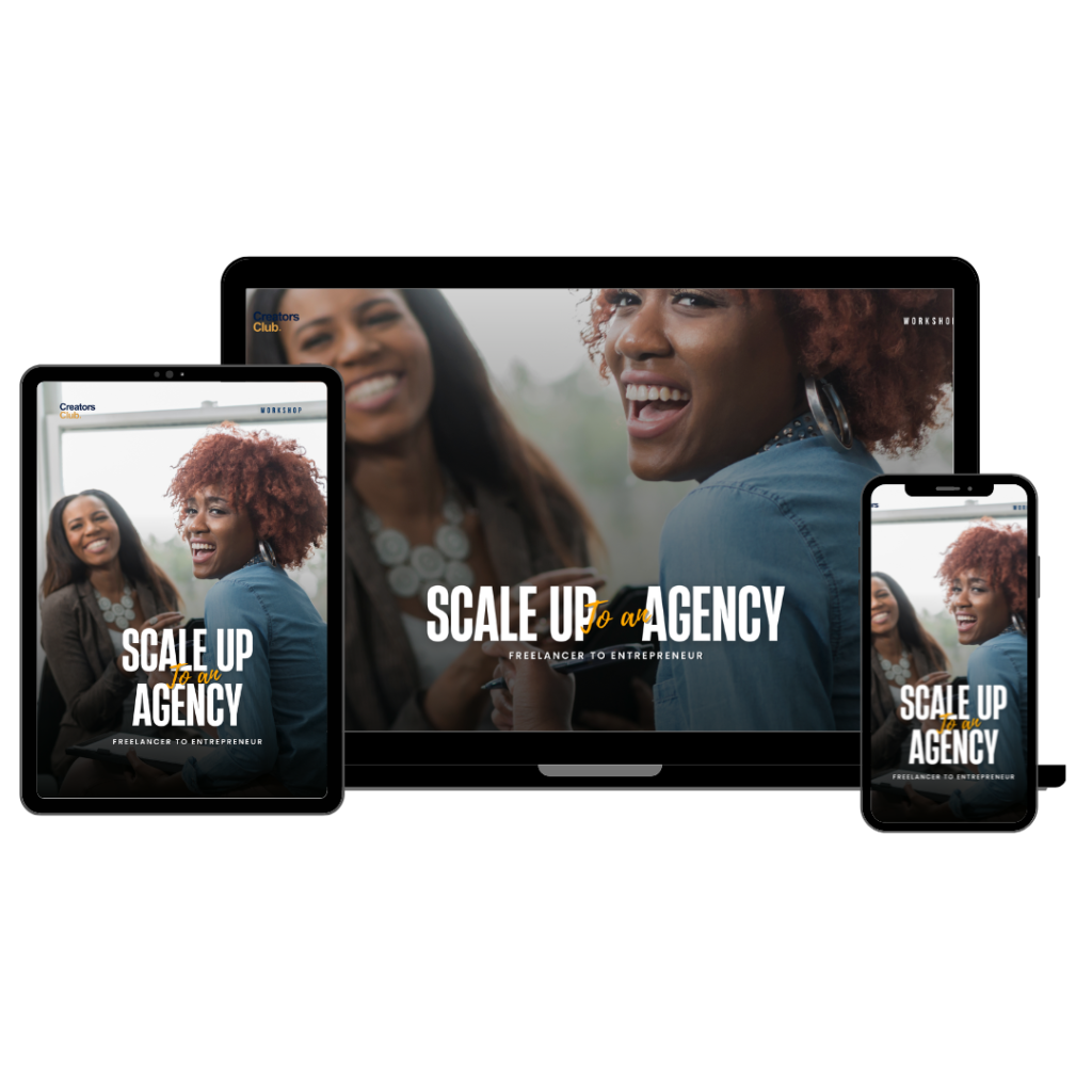 Scale up to an Agency | Be an Entrepreneur